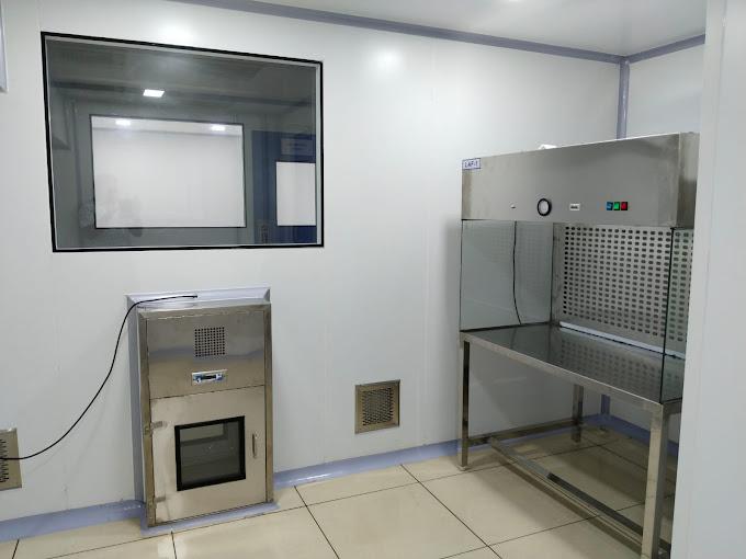Rasayano Finechem clean room laboratory for quality-controlled MCC processing