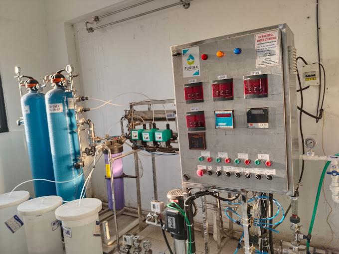 Purified water plant instrumentation at Rasayano Finechem's Panoli facility