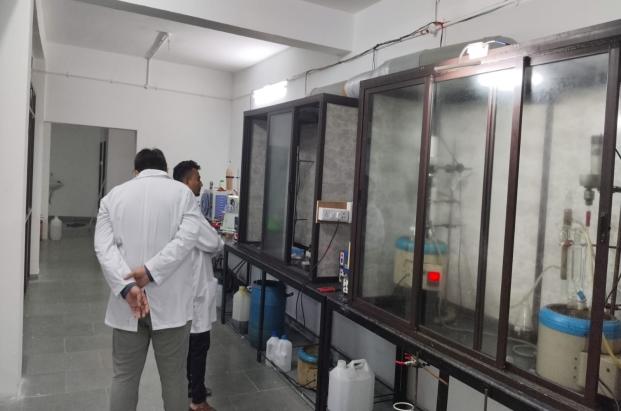 Rasayano Finechem R&D scientists at work in the Vadodara research centre